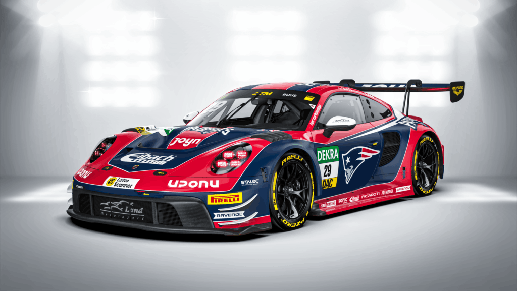 DTM trifft NFL: Land-Motorsport startet in den Farben der New England Patriots